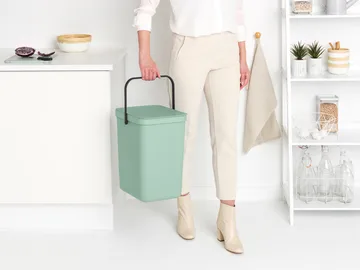 Avfallshink Sort & Go 25L - Jade Green - Brabantia