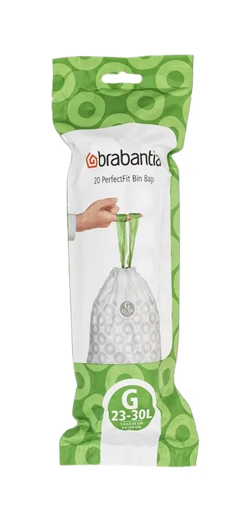 Brabantia Avfallspåsar G ”Tear Off” Display 23-30 liters hinkar 23-30 l