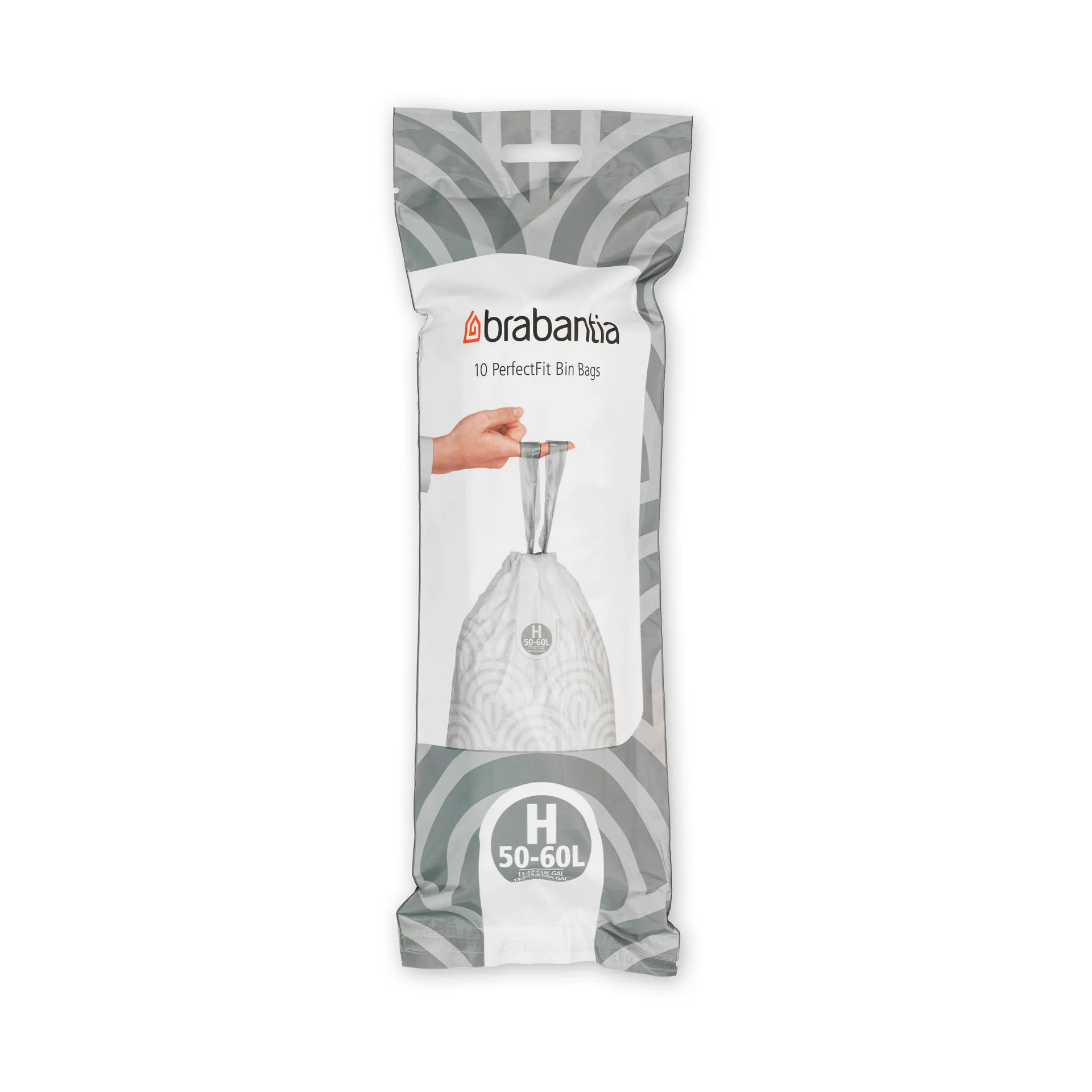 Avfallspåsar H 10 påsar/rulle, 50-60 l Brabantia