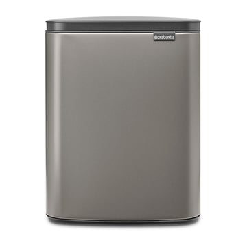 Produktfoto för Brabantia Bo avfallshink 12 L Platinum