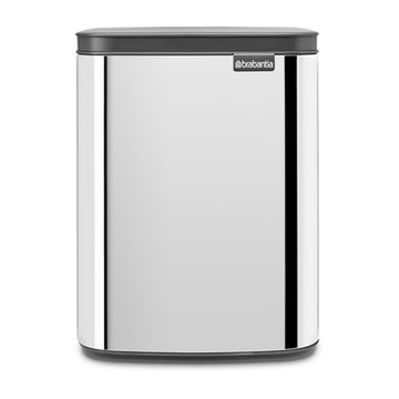 Produktfoto för Brabantia Bo avfallshink 7 L Blankborstat Stål