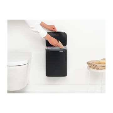 Bo avfallshink 7 L - Matte black - Brabantia