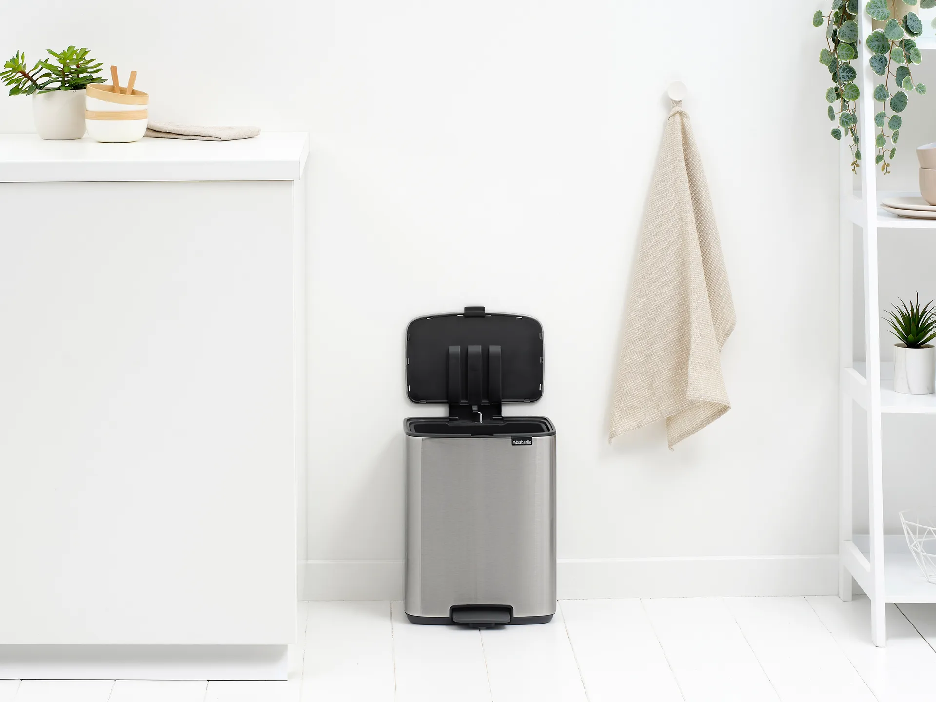 Bo pedalhink 12 L, Matt Steel Fingerprint Proof Brabantia