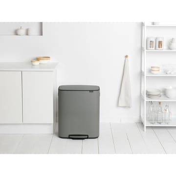 Bo pedalhink 2x30 L - Mineral concrete grey - Brabantia