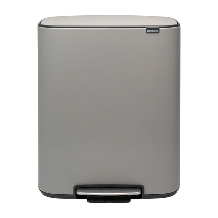 Bo pedalhink 2x30 L - Mineral concrete grey - Brabantia