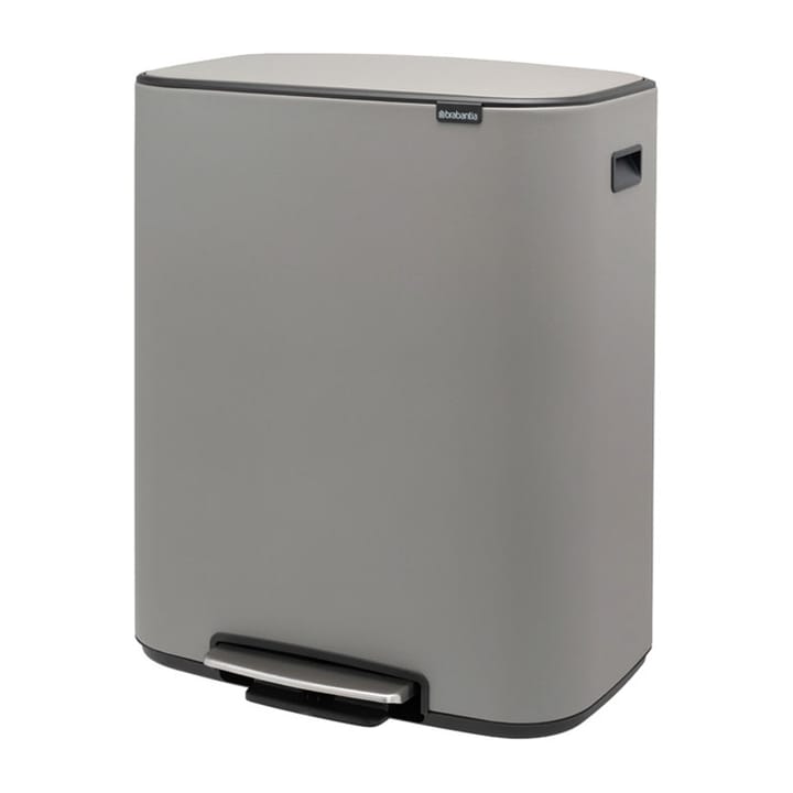 Bo pedalhink 2x30 L, Mineral concrete grey Brabantia