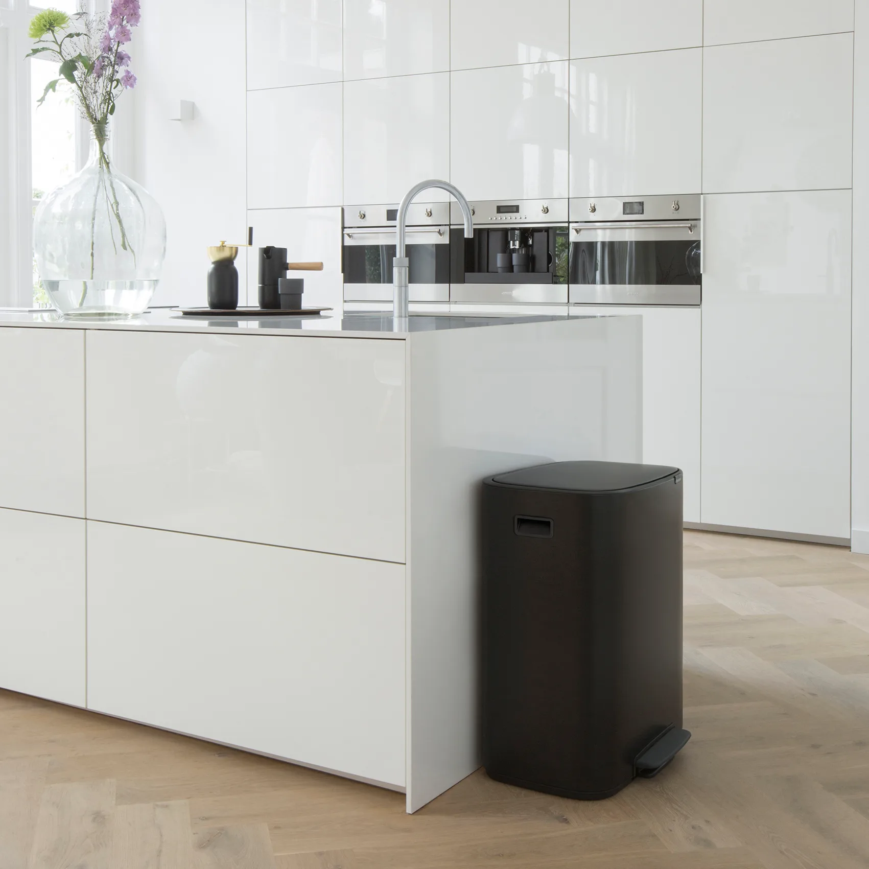 Bo pedalhink 2x30 L, Svart Brabantia