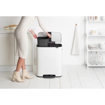 Bo pedalhink 2x30 L - White - Brabantia