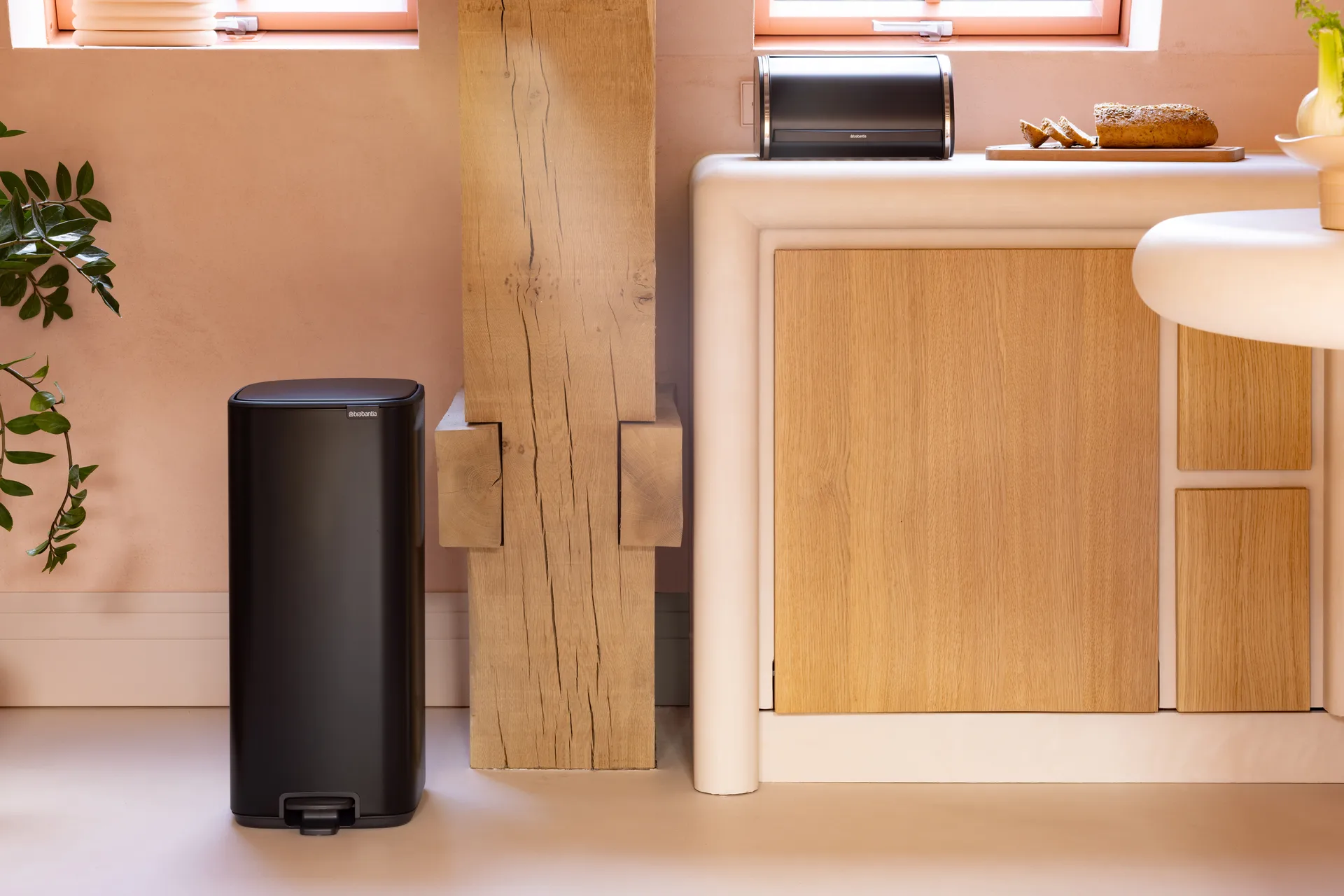 Bo pedalhink 30 L, Matt Black Brabantia