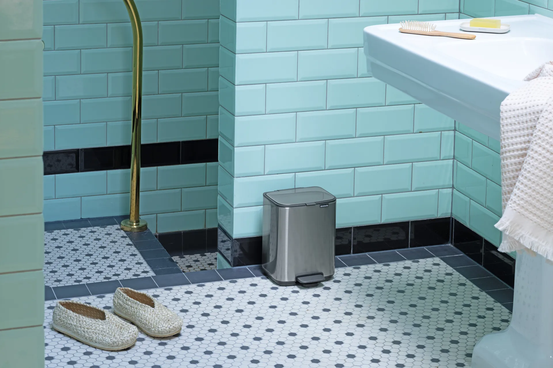 Bo pedalhink 4 L, Matt Steel Fingerprint Proof Brabantia