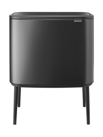 Läs mer om Brabantia Bo touch bin 11+23 liter Confident Grey