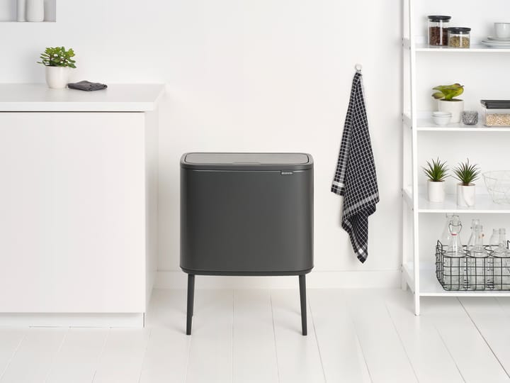 Bo touch bin 11+23 liter, Confident Grey Brabantia