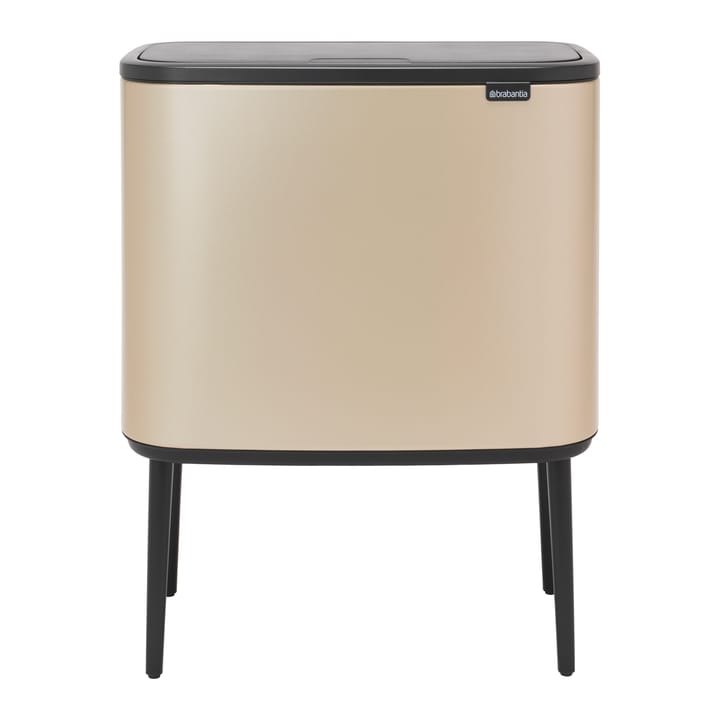 Bo touch bin 11+23 liter, Metallic Gold Brabantia