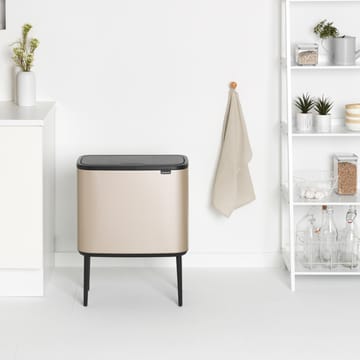 Bo touch bin 11+23 liter - Metallic Gold - Brabantia