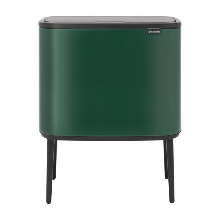 Bo touch bin 11+23 liter, Pine green Brabantia