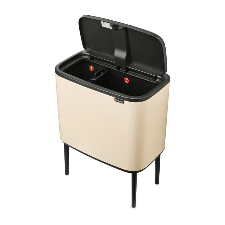 Bo touch bin 11+23 liter, Soft beige Brabantia