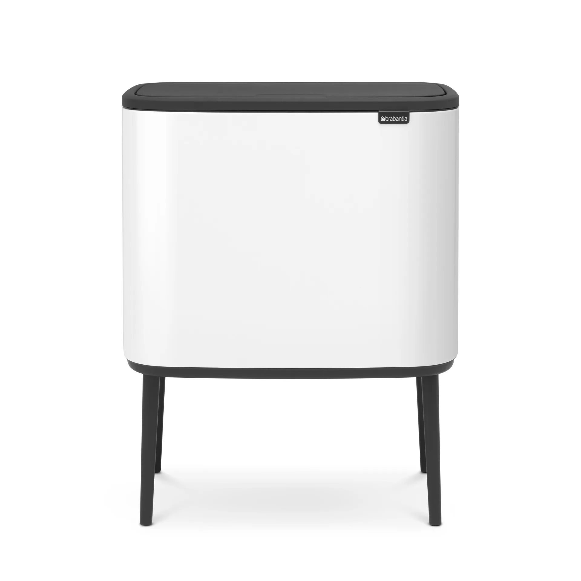 Bo touch bin 11+23 liter, vit Brabantia