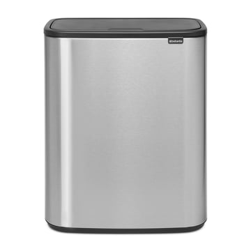 Läs mer om Brabantia Bo touch bin 2x30 L Mattborstat stål
