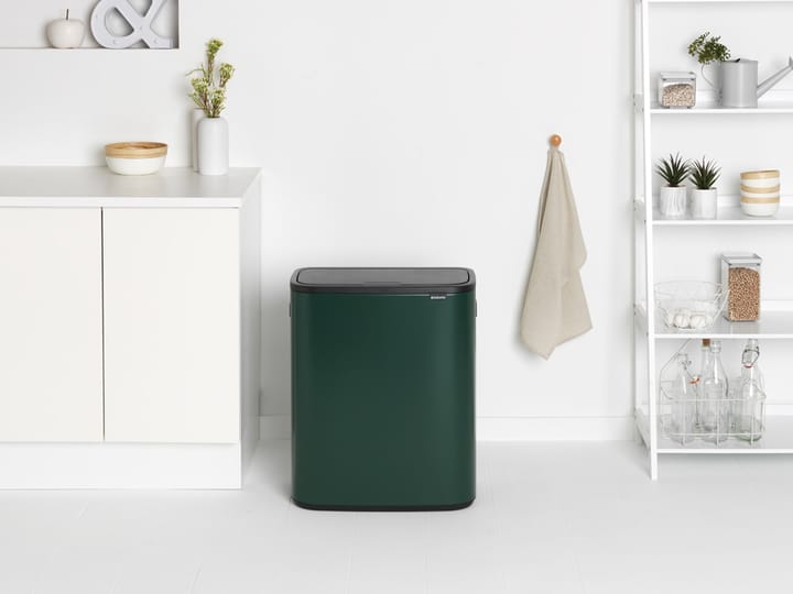 Bo touch bin 2x30 L, Pine green Brabantia