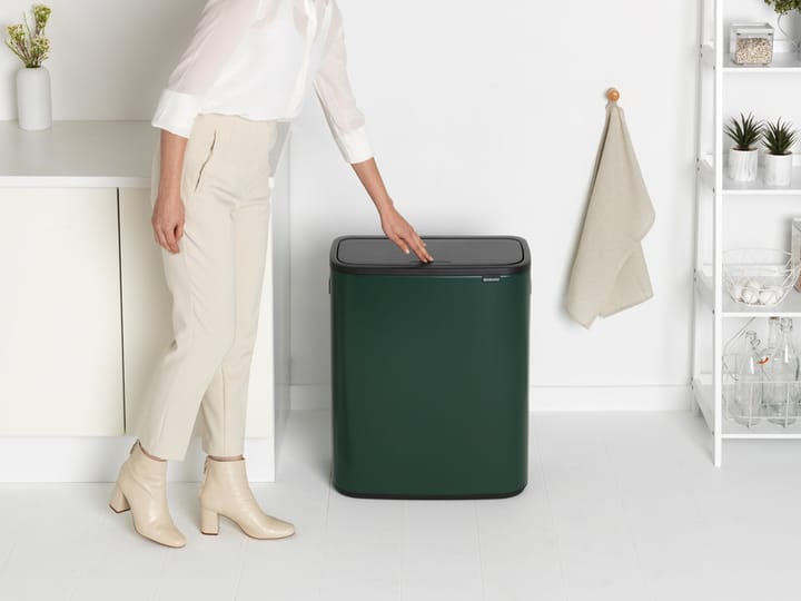 Bo touch bin 2x30 L, Pine green Brabantia