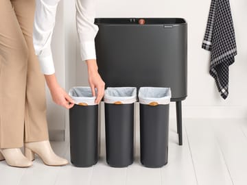 Bo touch bin 3x11 liter - Confident Grey - Brabantia