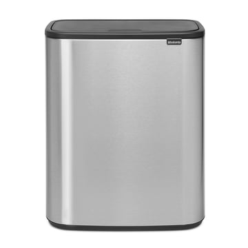 Läs mer om Brabantia Bo touch bin 60 L Mattborstat stål