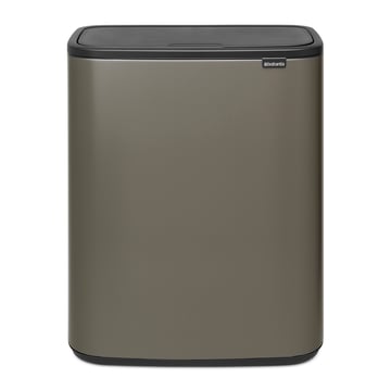 Läs mer om Brabantia Bo touch bin 60 L Platinum
