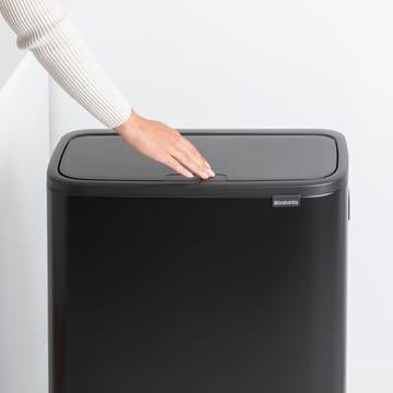 Bo touch bin high 2x30 L - Matt svart - Brabantia