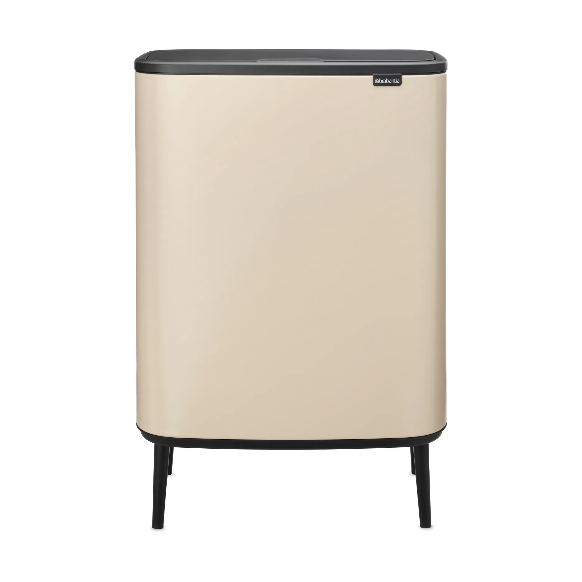 Bo touch bin high 2x30 L, Soft Beige Brabantia