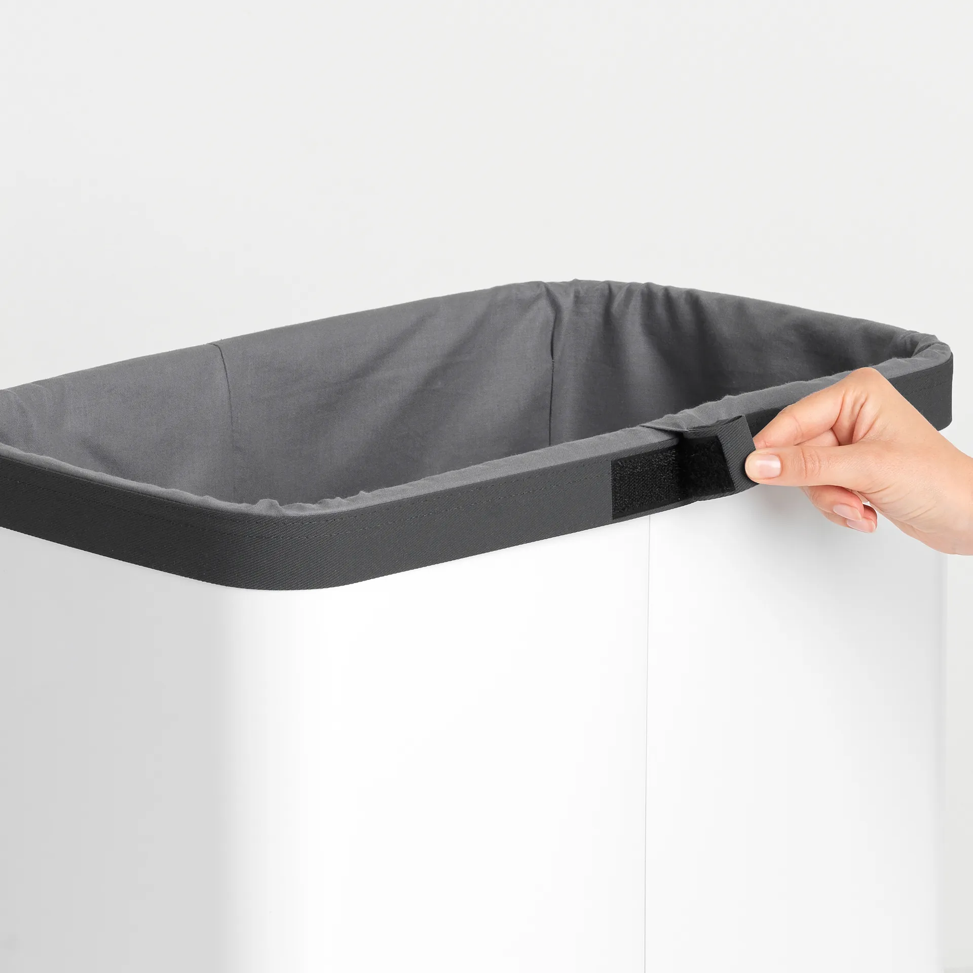 Bo tvättkorg 60 L, Vit Brabantia