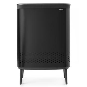Läs mer om Brabantia Bo tvättkorg high 2x45 L Matt svart