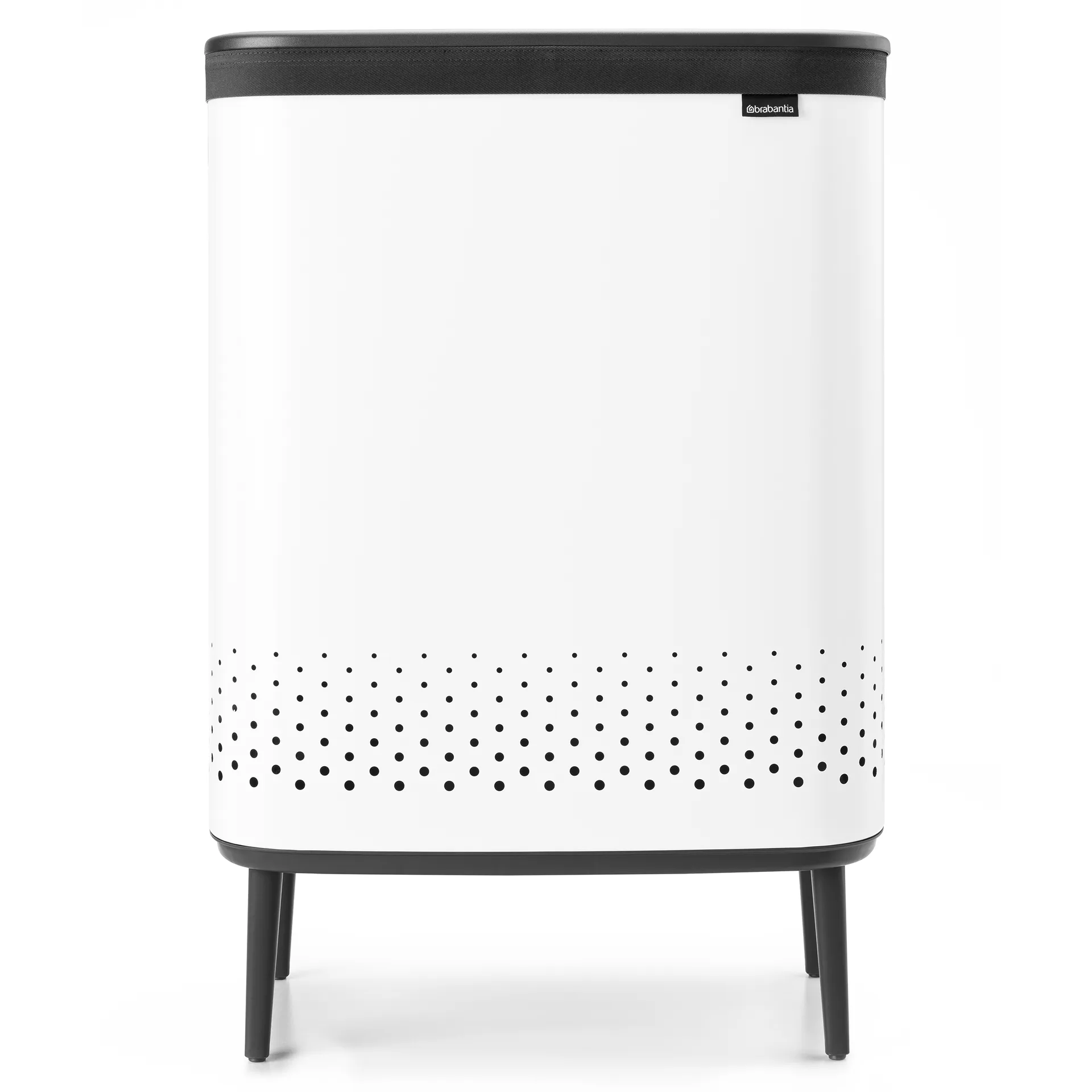 Bo tvättkorg high 2x45 L, Vit Brabantia