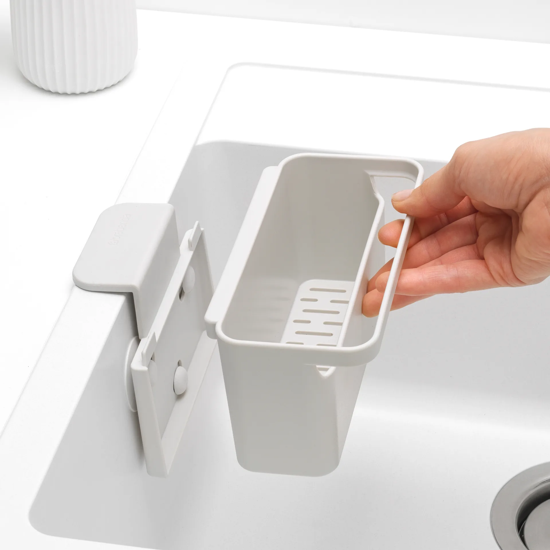 Brabantia diskbänksorganiserare, Ljusgrå Brabantia