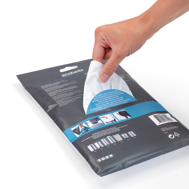 Brabantia PerfectFit avfallspåse, 30 liter | O 40 st Brabantia