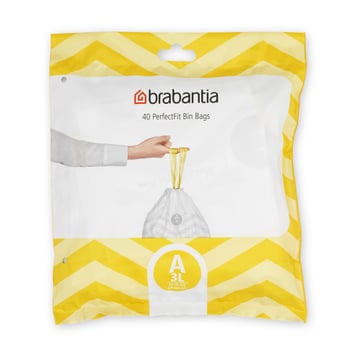 Brabantia Brabantia PerfectFit avfallspåse 40st 3 liter