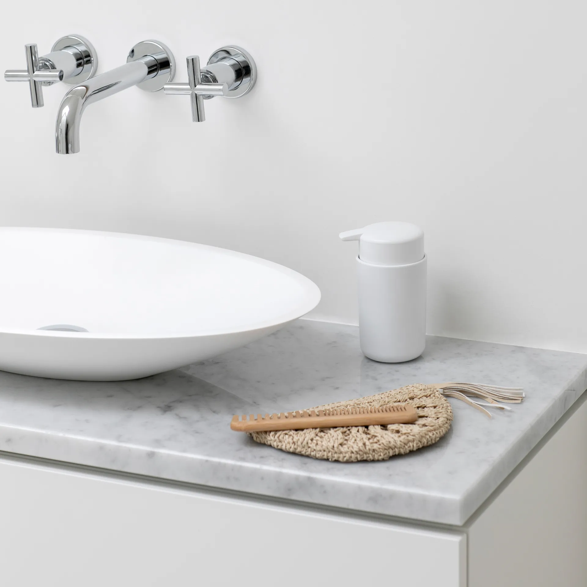 Brabantia Renew tvålpump 14 cm, Vit Brabantia