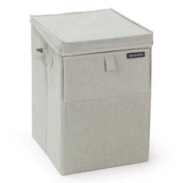 Läs mer om Brabantia Brabantia stapelbar tvättkorg 35 liter Grön