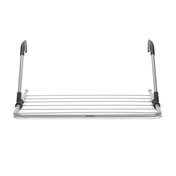 Produktfoto för Brabantia Radiator Airer and Hanging Drying Rack - Metallic Grey