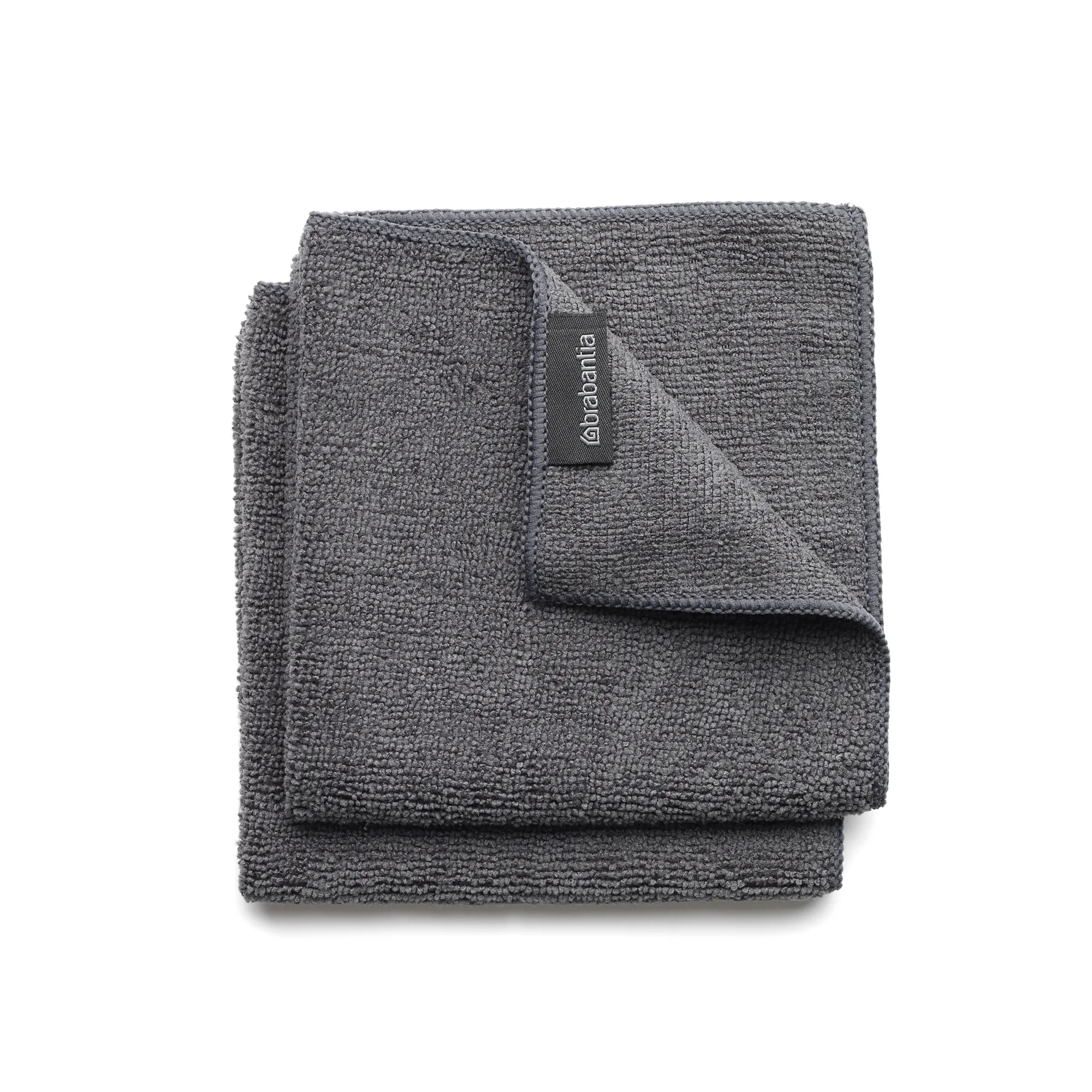 Brabantia trasa microfiber 2-pack, mörkgrå Brabantia