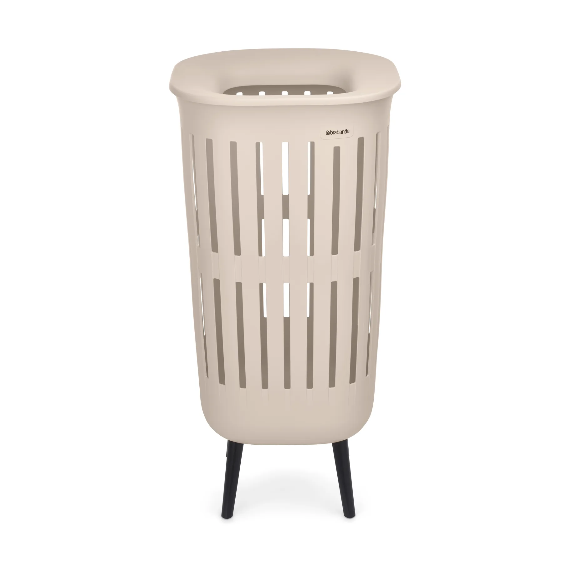 Collect-It tvättkorg, Soft Beige, hög, 55 L Brabantia