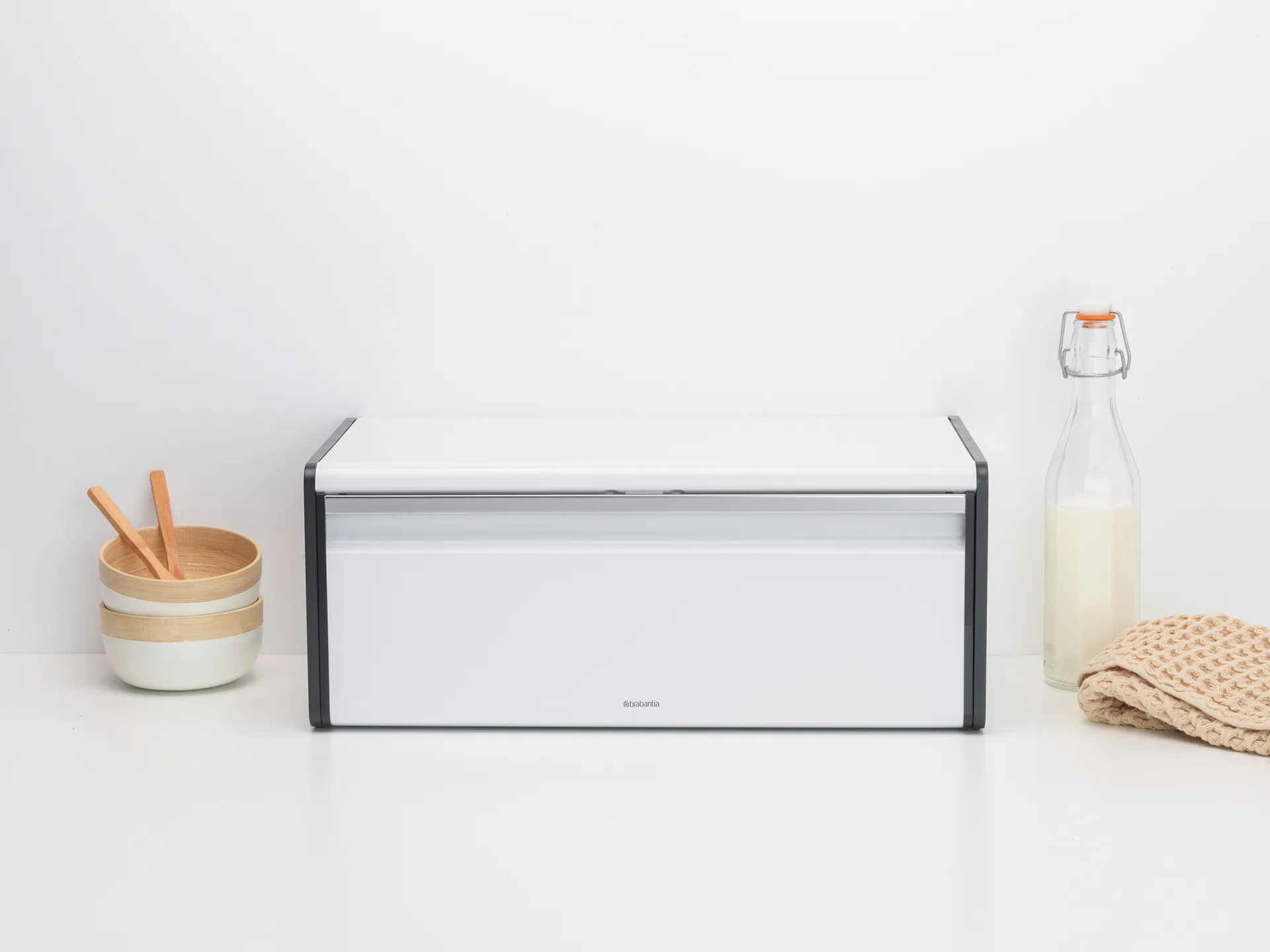 Fall Front brödskrin, White-black Brabantia