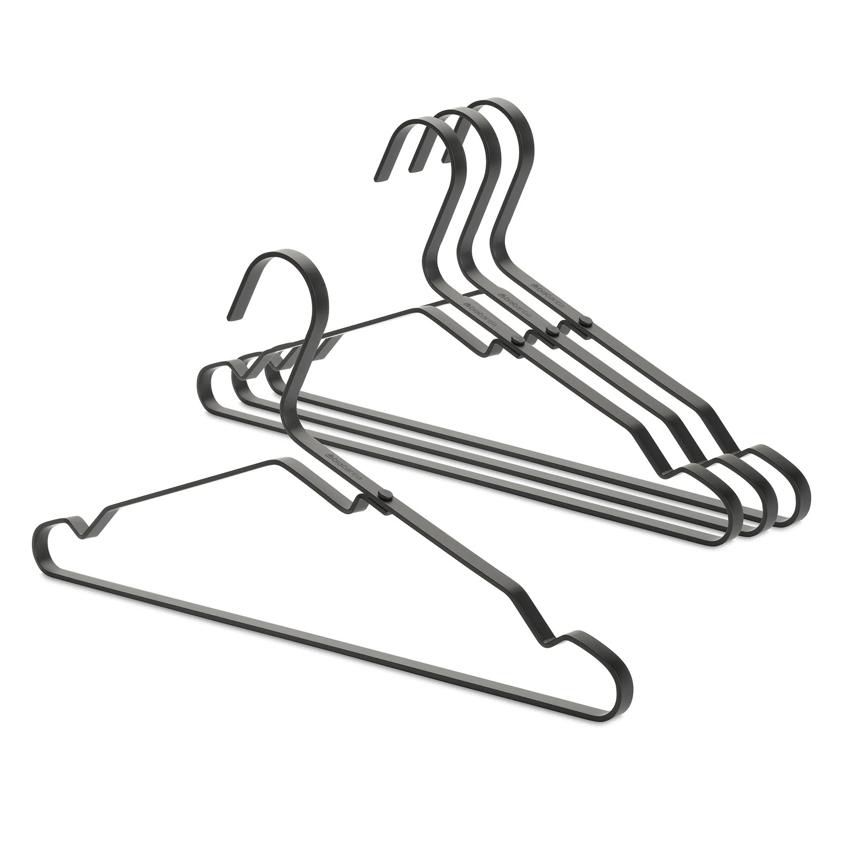 Linn galge 4-pack, Svart Brabantia