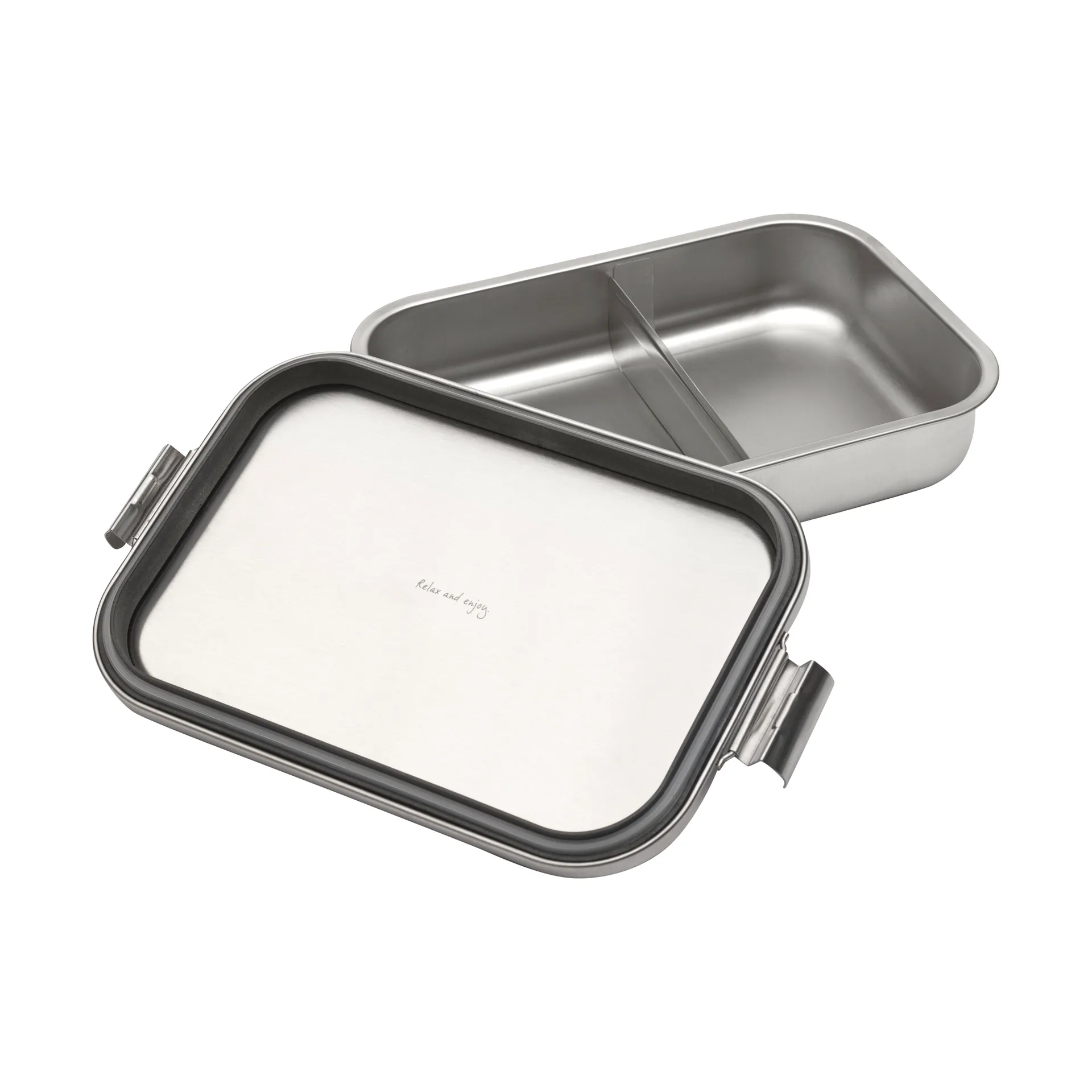Make & Take bento matlåda stål stor, Matt rostfritt stål Brabantia