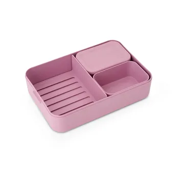 Make & Take bento matlåda stor 2 L - Lilac Pink - Brabantia