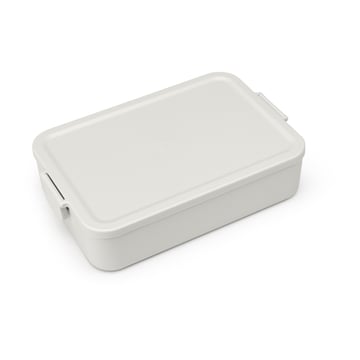Läs mer om Brabantia Make & Take bento matlåda stor 2 L Ljusgrå