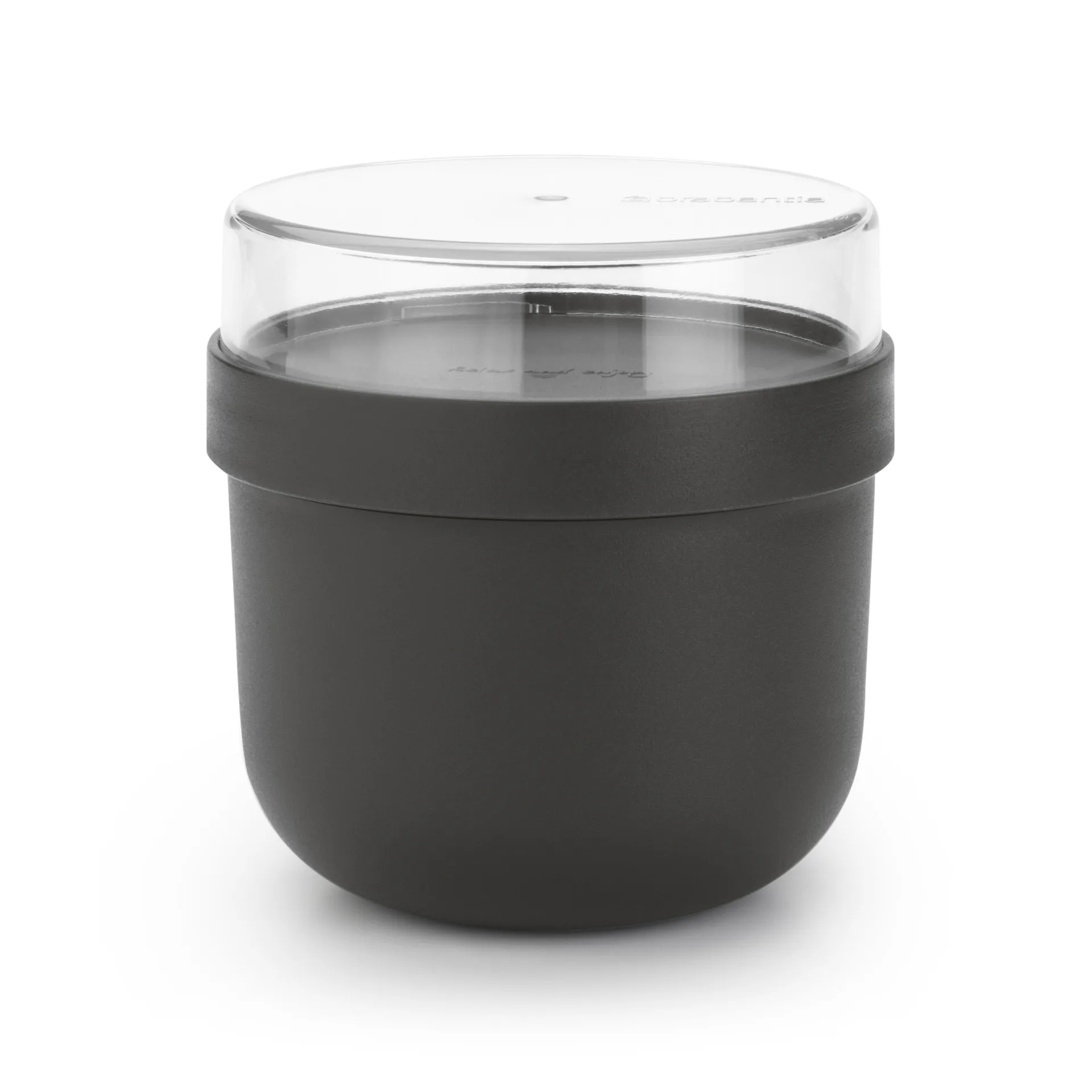 Make & Take frukostskål 0,5 L, Mörkgrå Brabantia