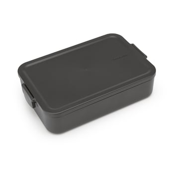 Läs mer om Brabantia Make & Take matlåda stor 2 L Mörkgrå
