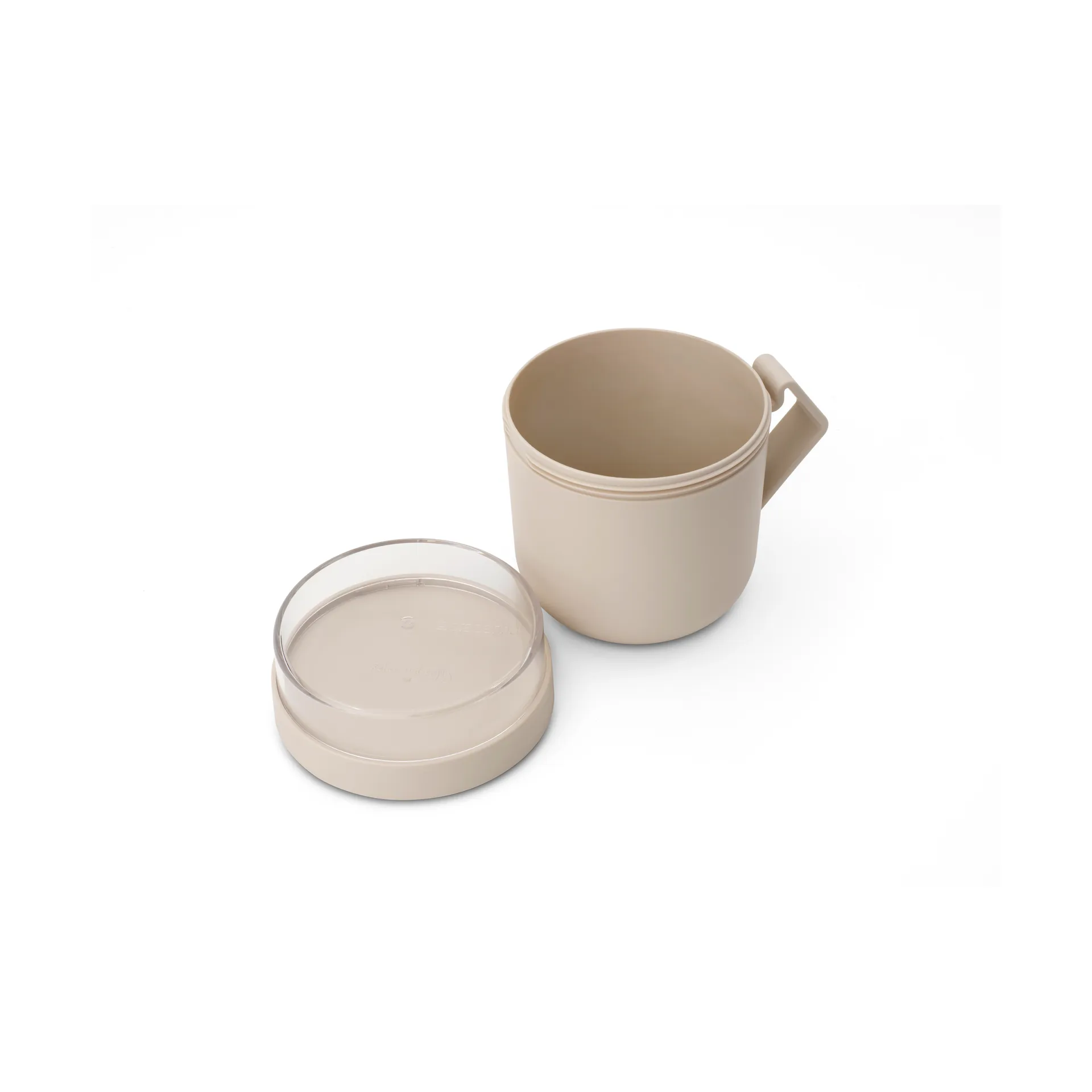 Make & Take Soppmugg 0,6 L, Soft Beige Brabantia