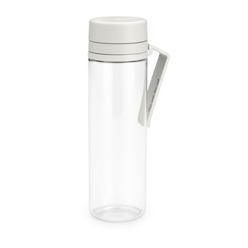 Läs mer om Brabantia Make & Take vattenflaska med sil 0,5 L Ljusgrå