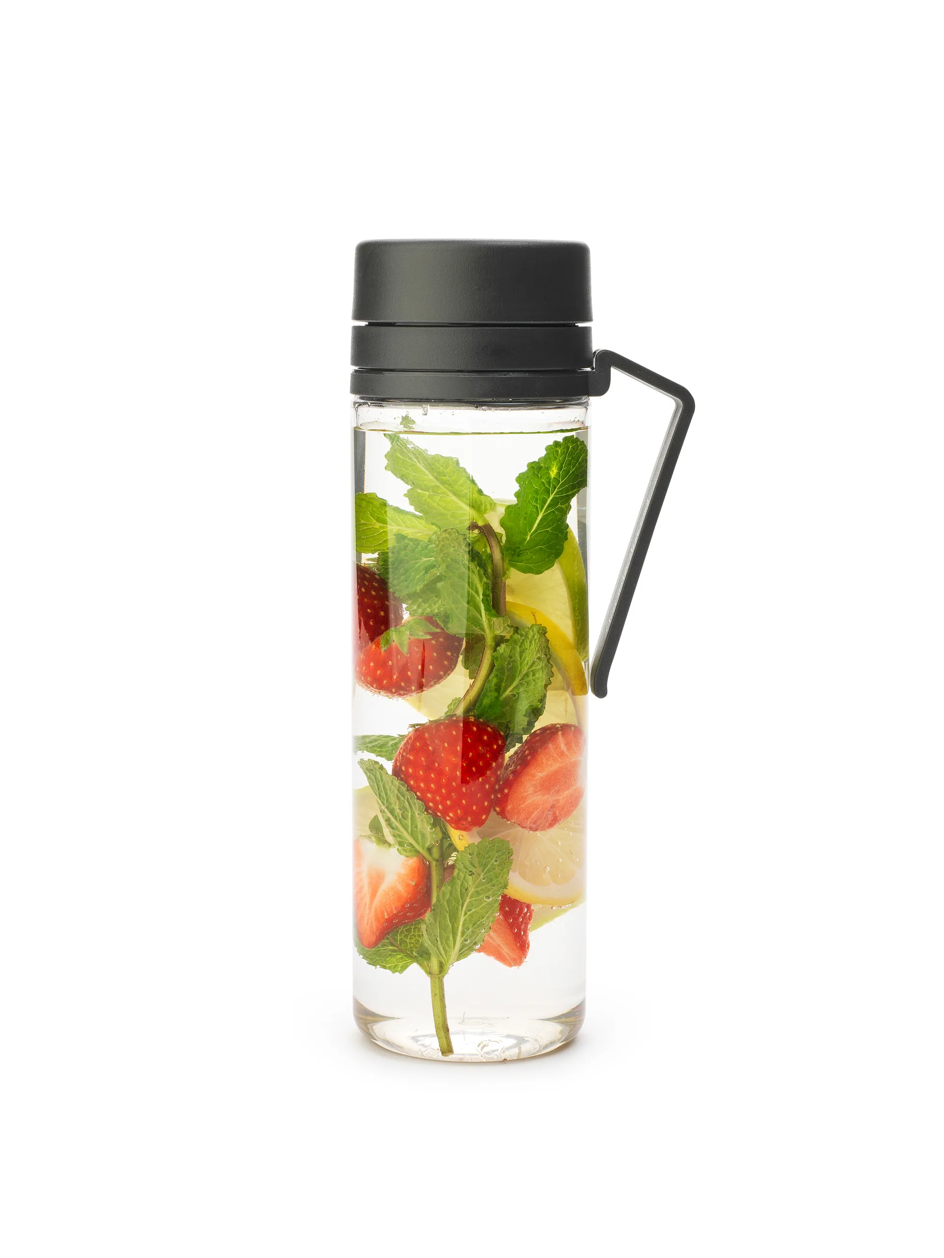 Make & Take vattenflaska med sil 0,5 L, Mörkgrå Brabantia